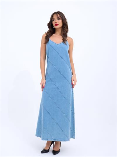 6770 KOT ELBİSE-MAVİ