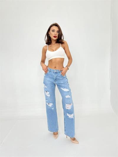 6794 DENİM LOW WAİST RİO-MAVİ