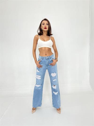 6794 DENİM LOW WAİST RİO-MAVİ