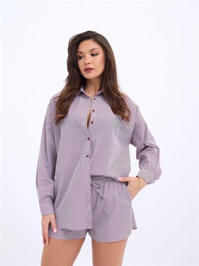 6829 TAKIM-BORDO ÇİZGİLİ