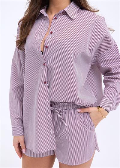 6829 TAKIM-BORDO ÇİZGİLİ