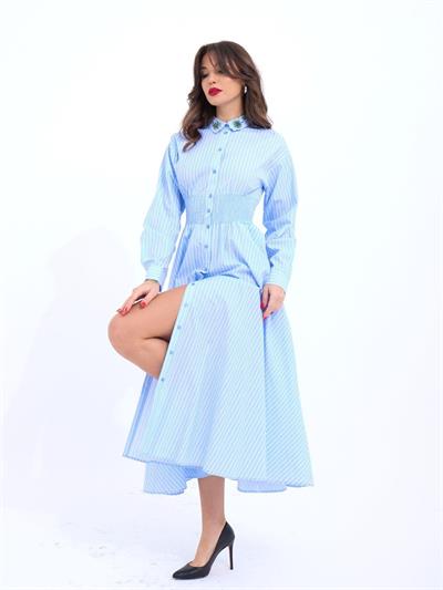 6849 ELBİSE-DENVER ÇİZGİLİ