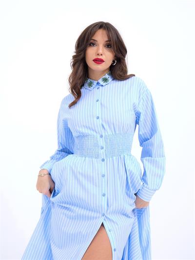 6849 ELBİSE-DENVER ÇİZGİLİ