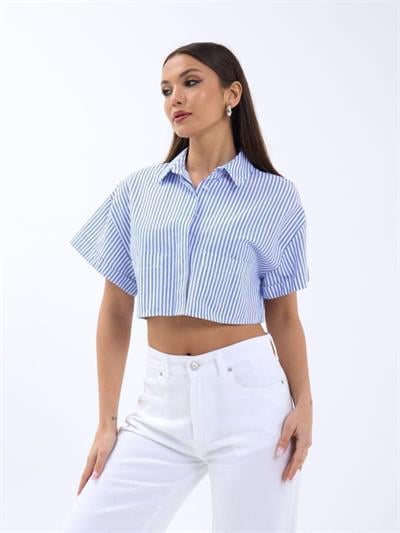 6882 BLUZ-WASHİNGTON ÇİZGİLİ