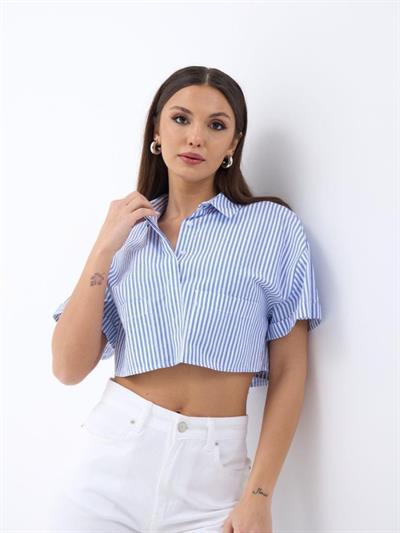 6882 BLUZ-WASHİNGTON ÇİZGİLİ