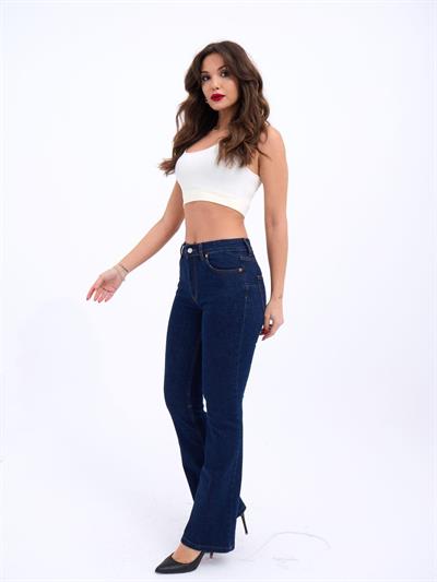 6895 FLARE DENİM-KOYU MAVİ