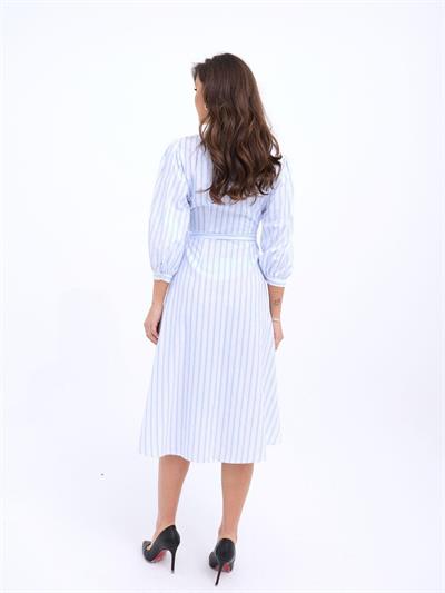 6941 ELBİSE-LOS ANGELES ÇİZGİLİ