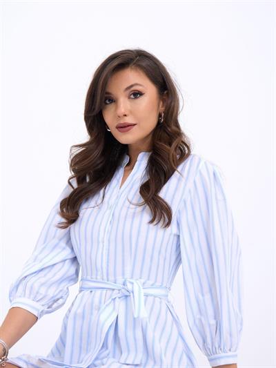 6941 ELBİSE-LOS ANGELES ÇİZGİLİ