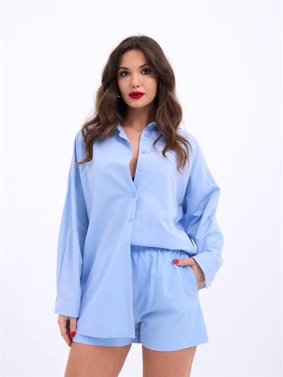 6972 ŞORTLU TAKIM-MAVİ