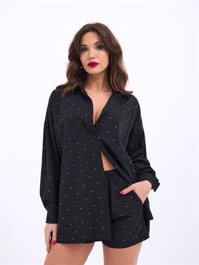 6972 ŞORTLU TAKIM-SİYAH