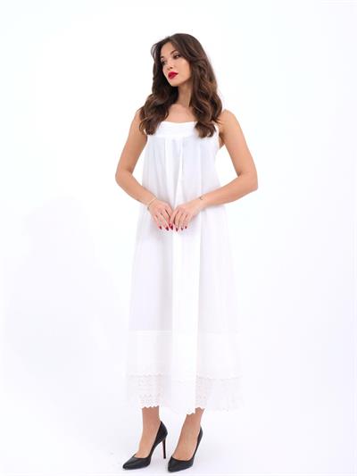 7020 ELBİSE-BEYAZ
