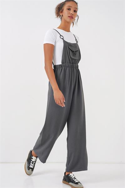 7023 Askılı Bahçıvan Tulum - Antrasit