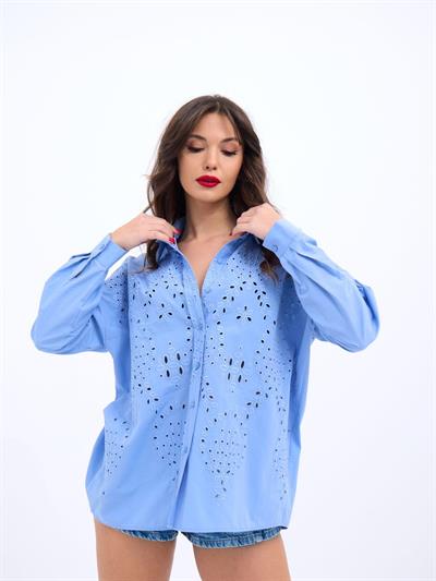 7034 GÖMLEK-KOYU MAVİ