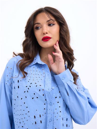 7034 GÖMLEK-KOYU MAVİ