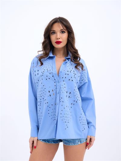 7034 GÖMLEK-KOYU MAVİ