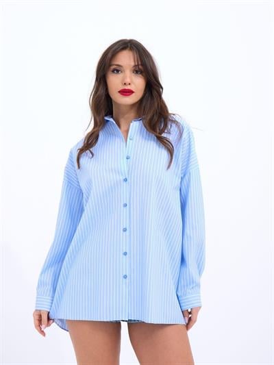 7057 GÖMLEK-DENVER ÇİZGİLİ