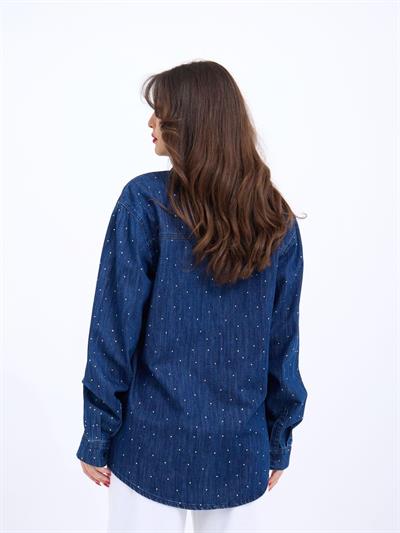 7093 KOT GÖMLEK-MAVİ