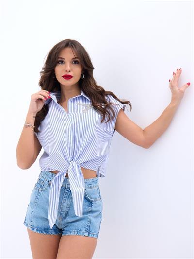 7110 GÖMLEK-WASHİNGTON ÇİZGİLİ