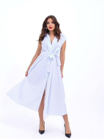 7127 ELBİSE-ATLANTA ÇİZGİLİ