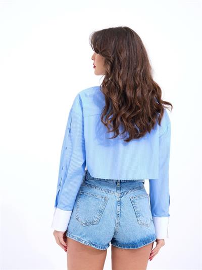 7151 GÖMLEK-DALLAS ÇİZGİLİ