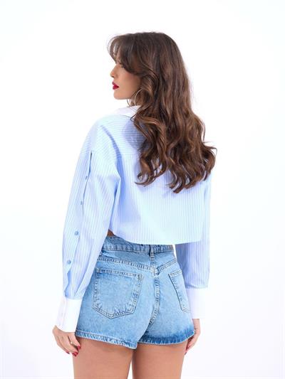 7151 GÖMLEK-SAN DİEGO ÇİZGİLİ