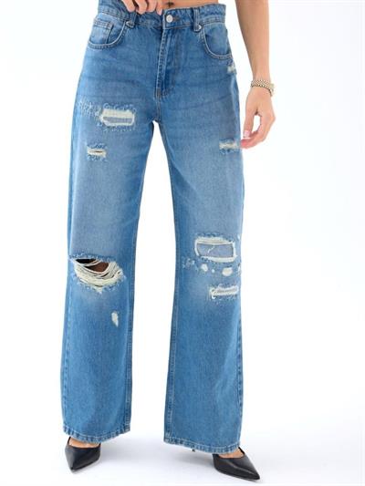 7181 KOT PANTOLON-MAVİ