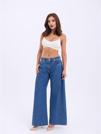 7233 KOT PANTOLON-MAVİ