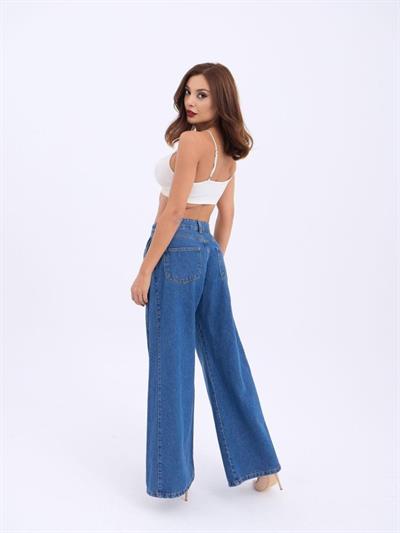 7233 KOT PANTOLON-MAVİ