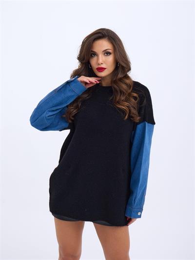 7281 TRİKO KOT-SİYAH