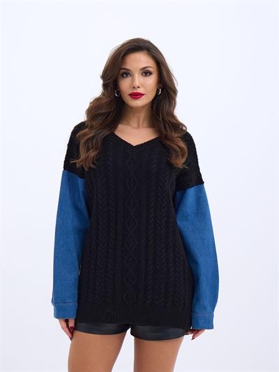 7282 TRİKO KOT-SİYAH