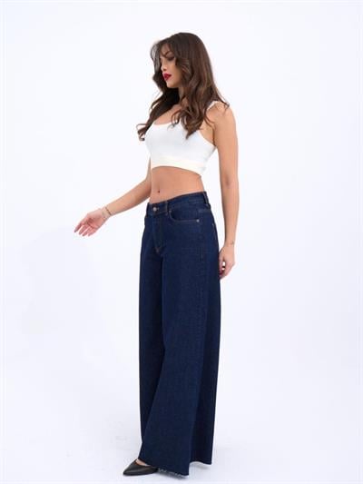 7350 KOT PANTOLON-MAVİ