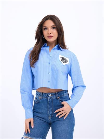 7383 GÖMLEK-DALLAS ÇİZGİLİ