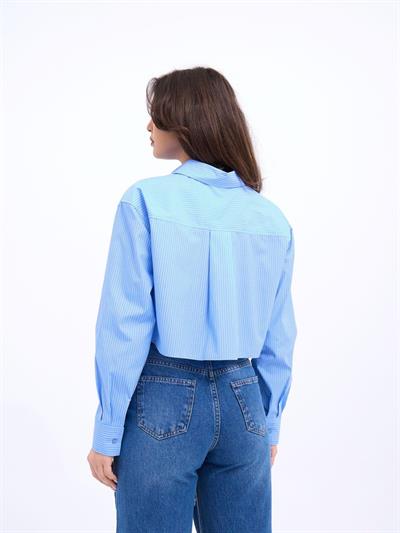 7383 GÖMLEK-DALLAS ÇİZGİLİ