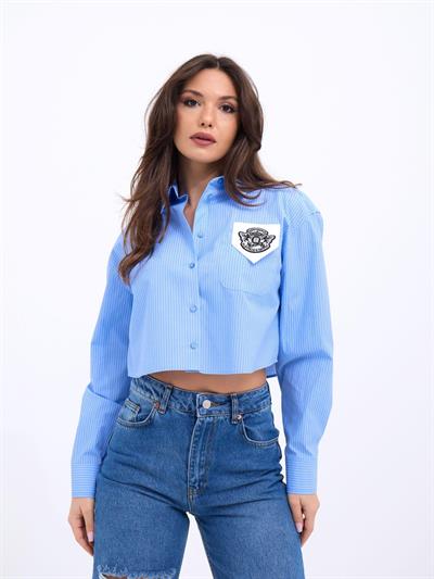 7383 GÖMLEK-DALLAS ÇİZGİLİ