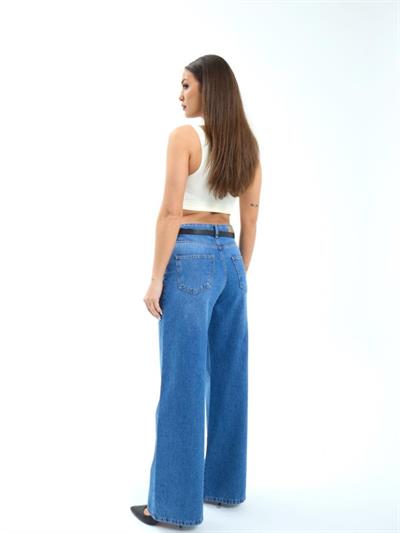 7398 KOT PANTOLON-MAVİ