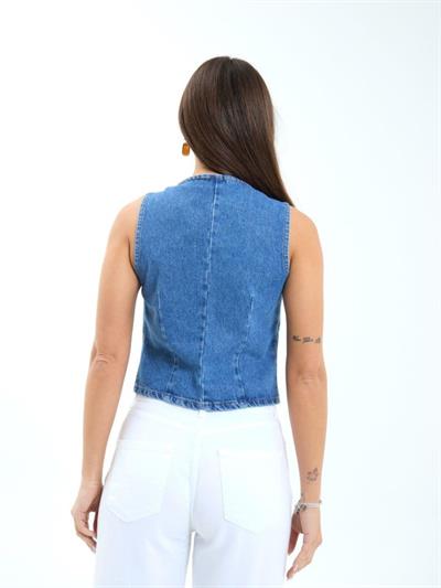 7401 KOT YELEK-MAVİ