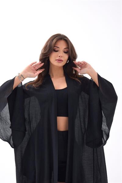 7426 KİMONO-SİYAH