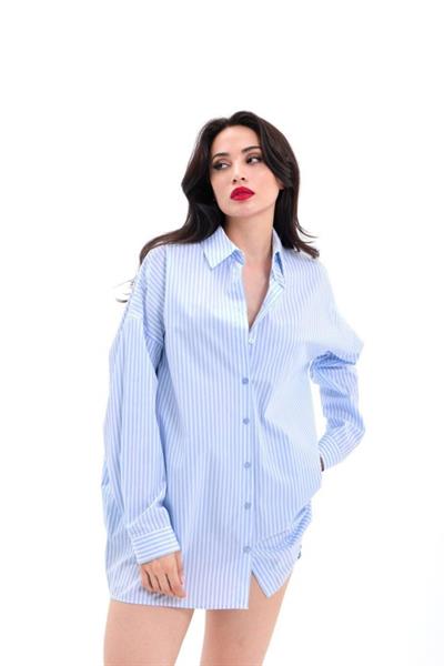 7448 GÖMLEK-GENOA ÇİZGİLİ