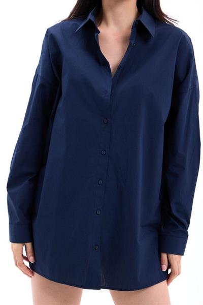 7448 GÖMLEK-LACİVERT