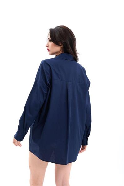 7448 GÖMLEK-LACİVERT