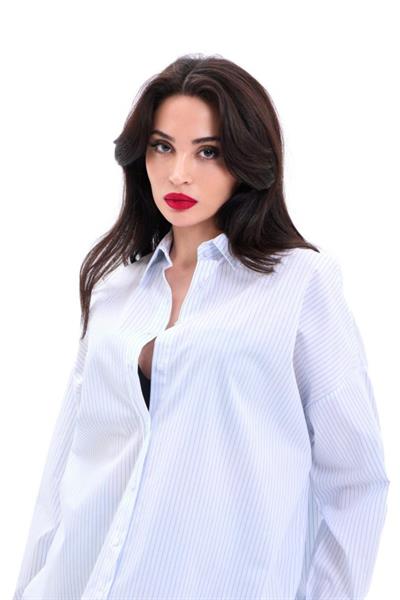 7448 GÖMLEK-NAPLES ÇİZGİLİ