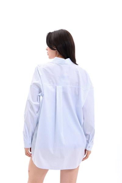 7448 GÖMLEK-NAPLES ÇİZGİLİ