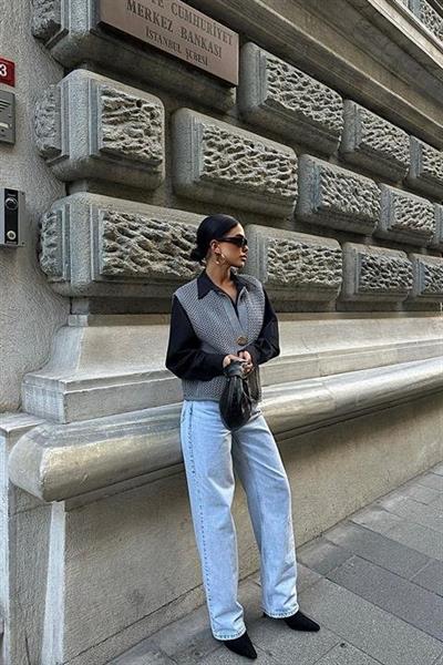 Ajurlu Triko Yelek 5175