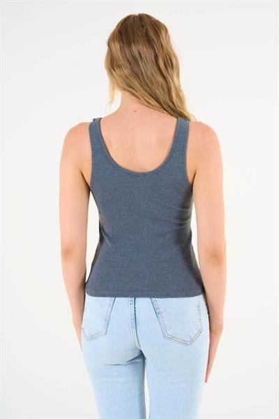 Aksesuarlı Atlet - Antrasit