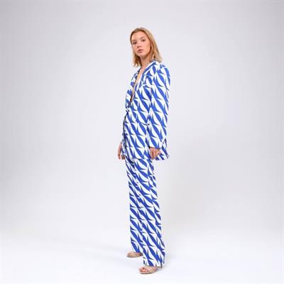 Akusti̇k Desenli̇ Di̇ji̇tal Baski Ceket