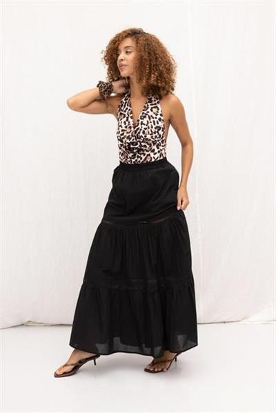 Annie Brode Şerit Detaylı Etek 4036