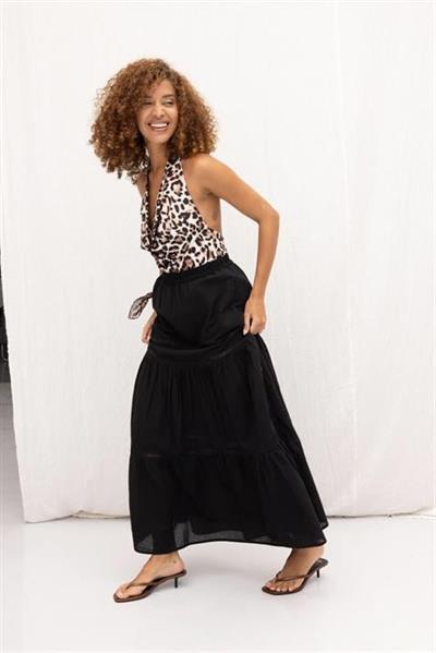 Annie Brode Şerit Detaylı Etek 4036