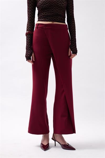Anvelop Detay Asimetrik Pantolon