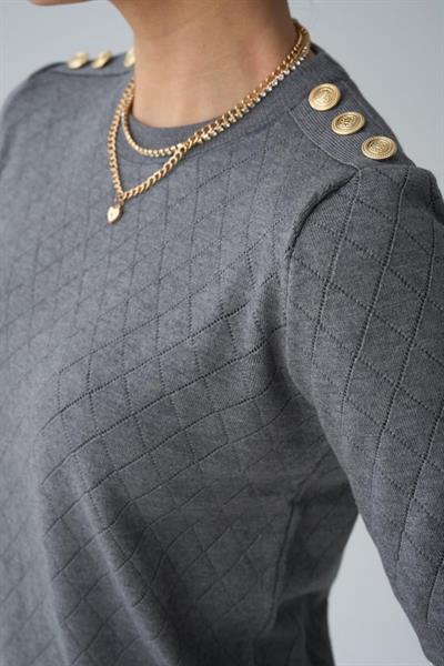 Apoletli Kazak - Orta Gri