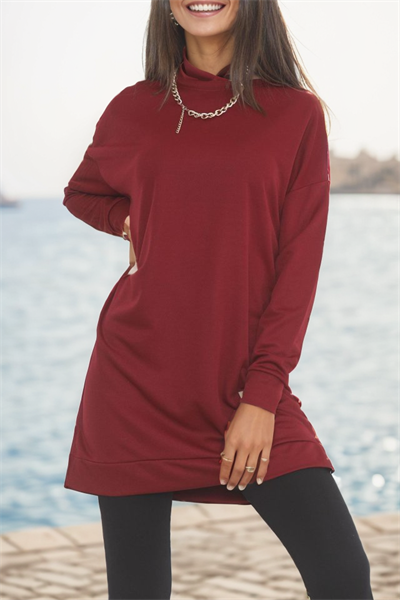 Armalı Tunik Bordo